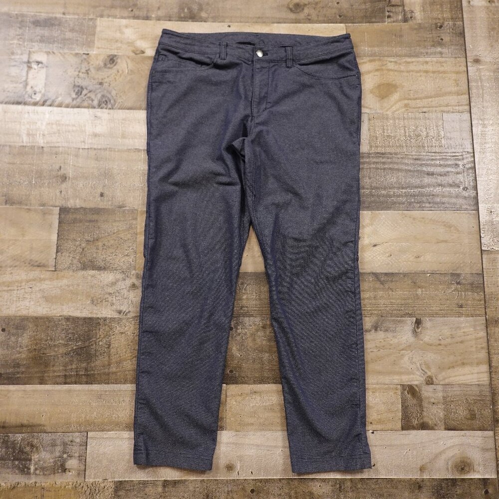 Lululemon ABC Pant Slim Tech Canvas Men’s 34x30 Gray Stretch Casual Travel